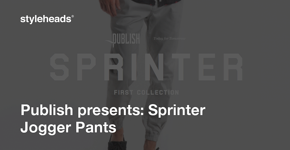 publish sprinter jogger